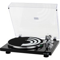 Main product image for Dayton Audio TT-1BTB Belt Drive Turntable with USB, Bluetooth,Audio Technica AT-VM95E Cartridge - Gloss Black300-362